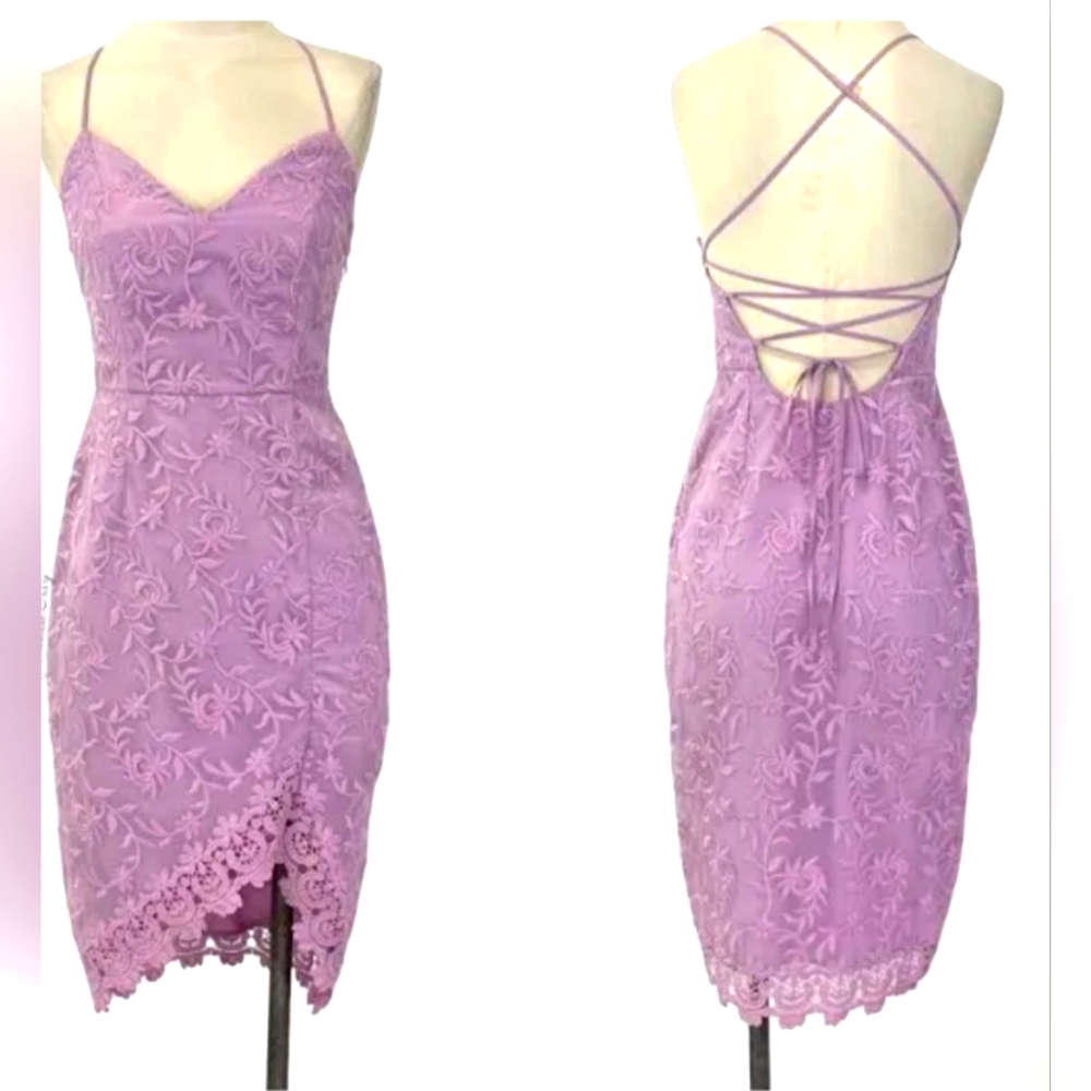Lovers + Friends Women's Purple Dress